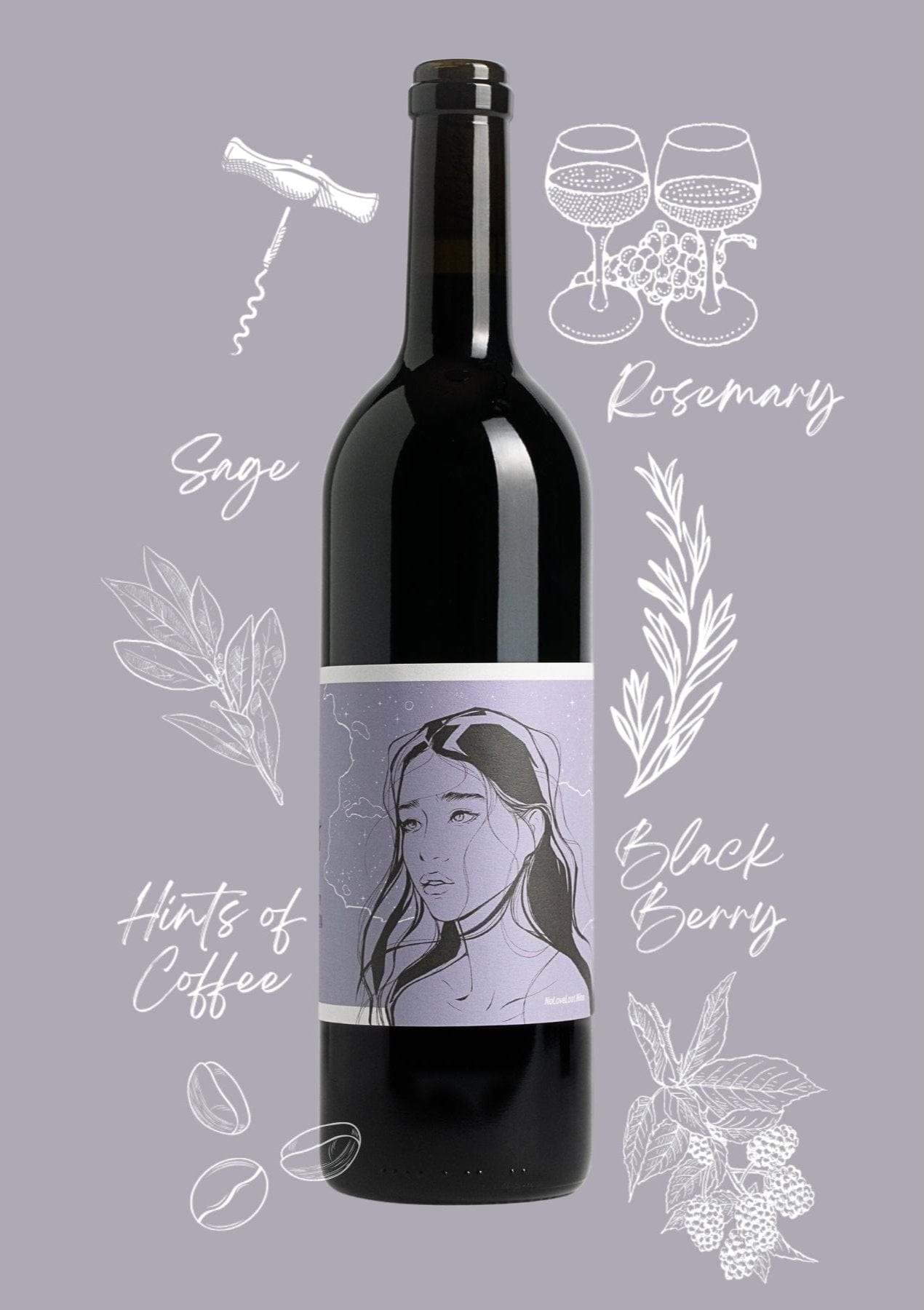 2022 No Love Lost Sonoma Cabernet Sauvignon natural wine – an old school, organic red wine from Sonoma Valley, offering rich, nuanced flavors and crafted using sustainable, natural winemaking methods.